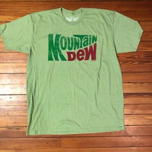 Vintage Mountain Dew T Shirt Size XL
